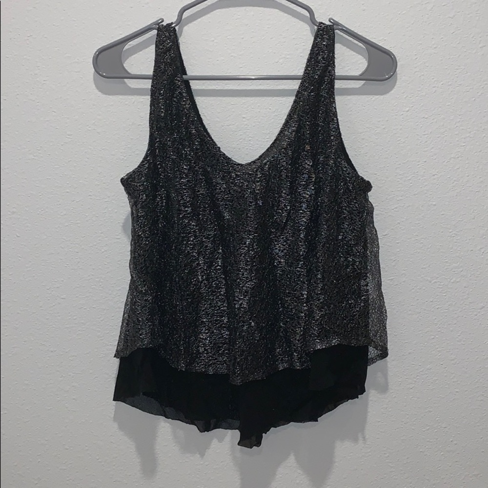Black and metallic tank by express